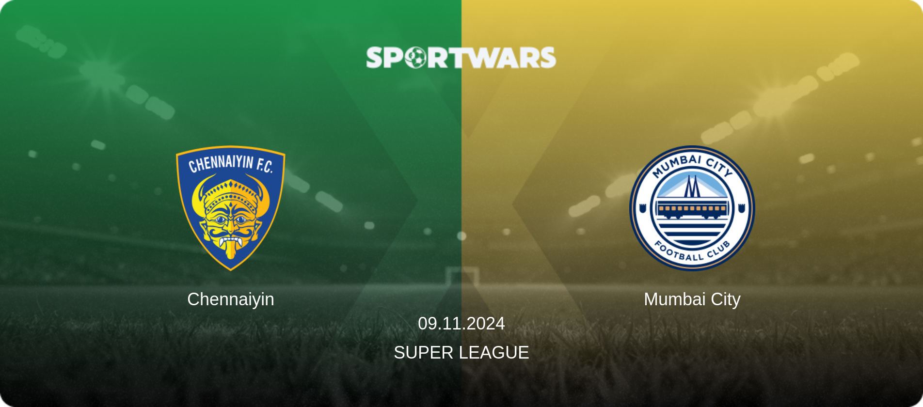 Chennaiyin — Mumbai City, 09.11.2024 — Super League (match preview)