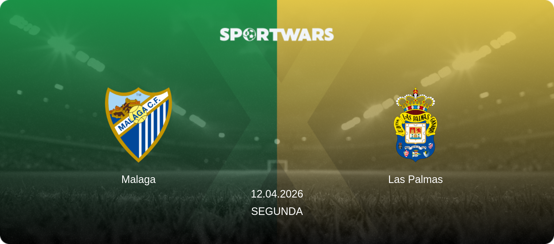 Malaga — Las Palmas, 12.04.2026 — Segunda (match preview)