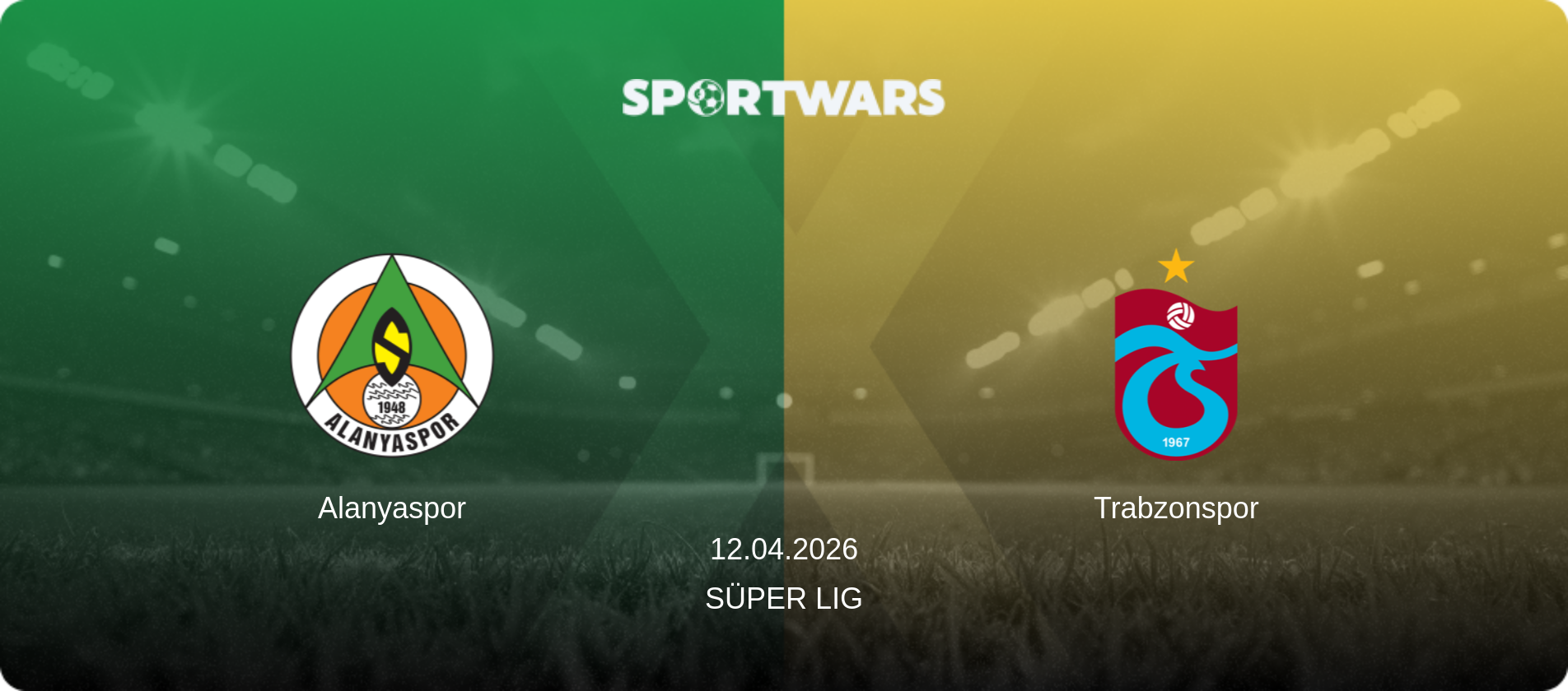 Alanyaspor — Trabzonspor, 12.04.2026 — Süper Lig (match preview)