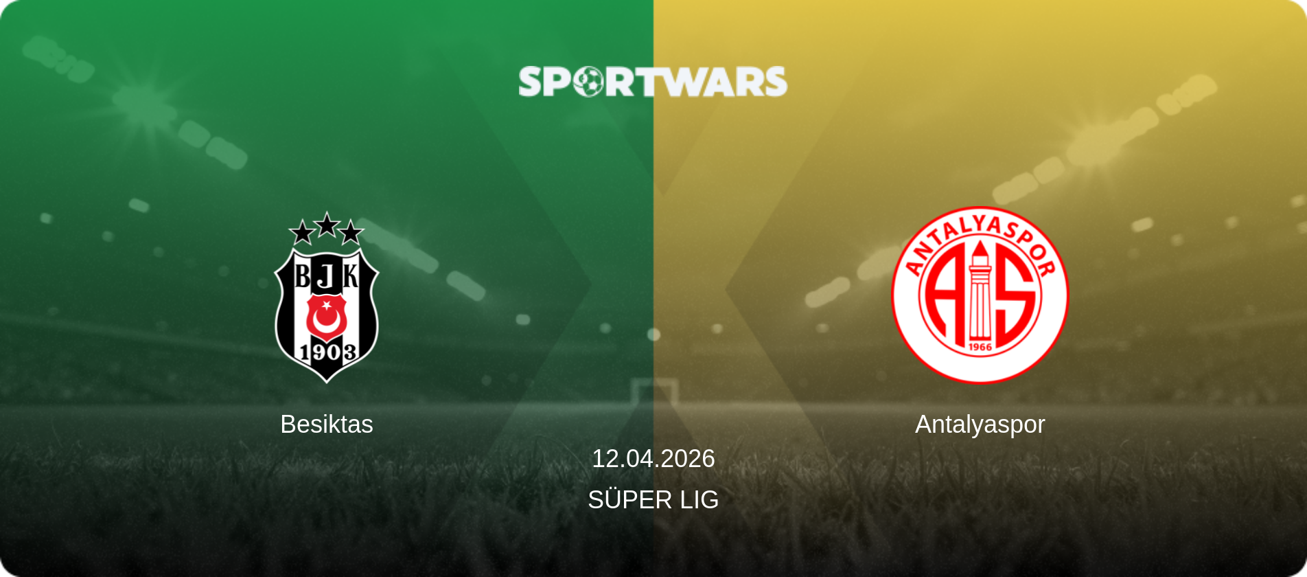 Besiktas — Antalyaspor, 12.04.2026 — Süper Lig (match preview)