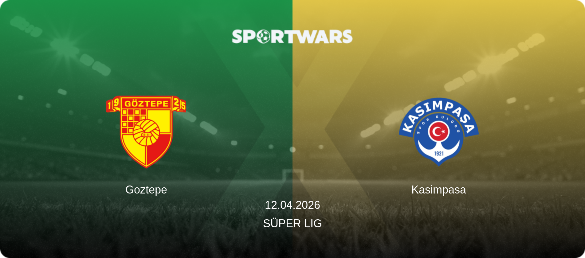 Goztepe — Kasimpasa, 12.04.2026 — Süper Lig (match preview)