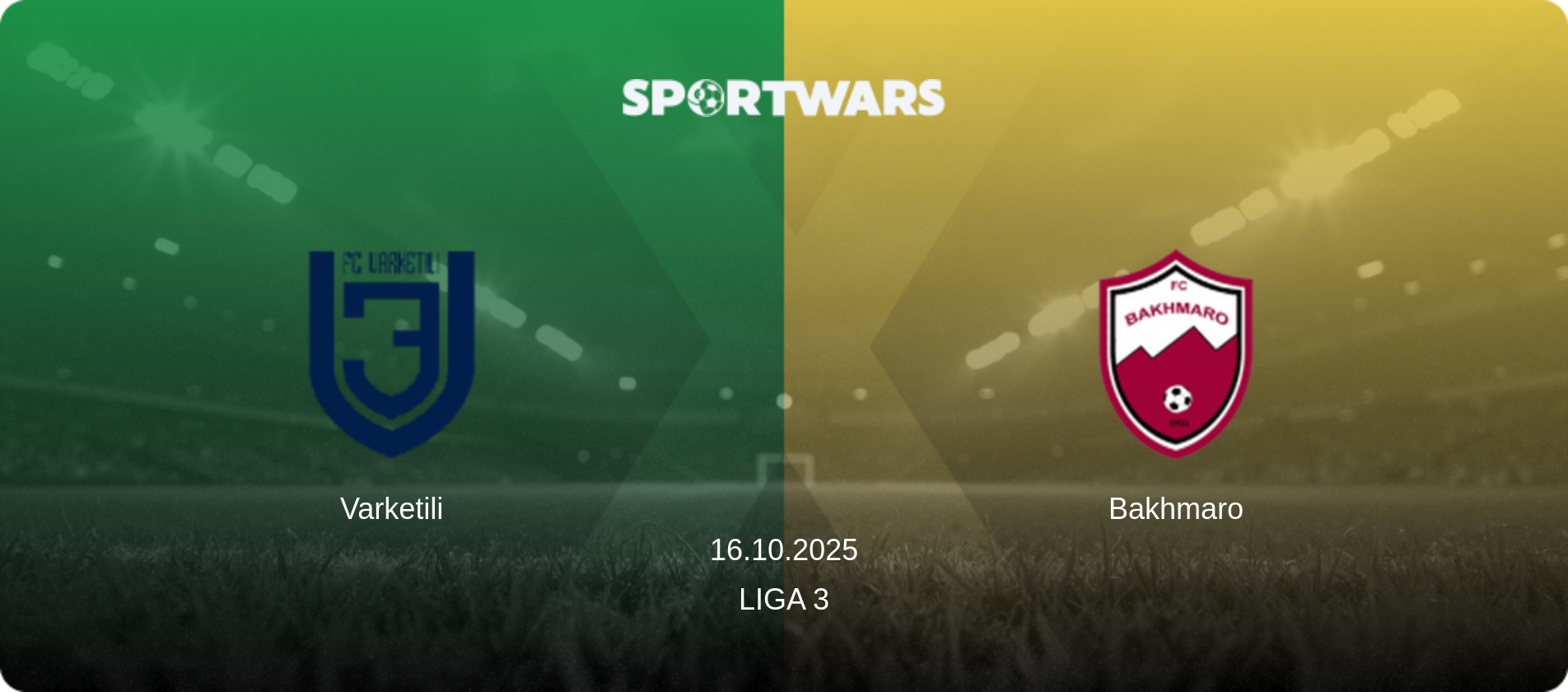 Varketili — Bakhmaro, 16.10.2025 — Liga 3 (match preview)