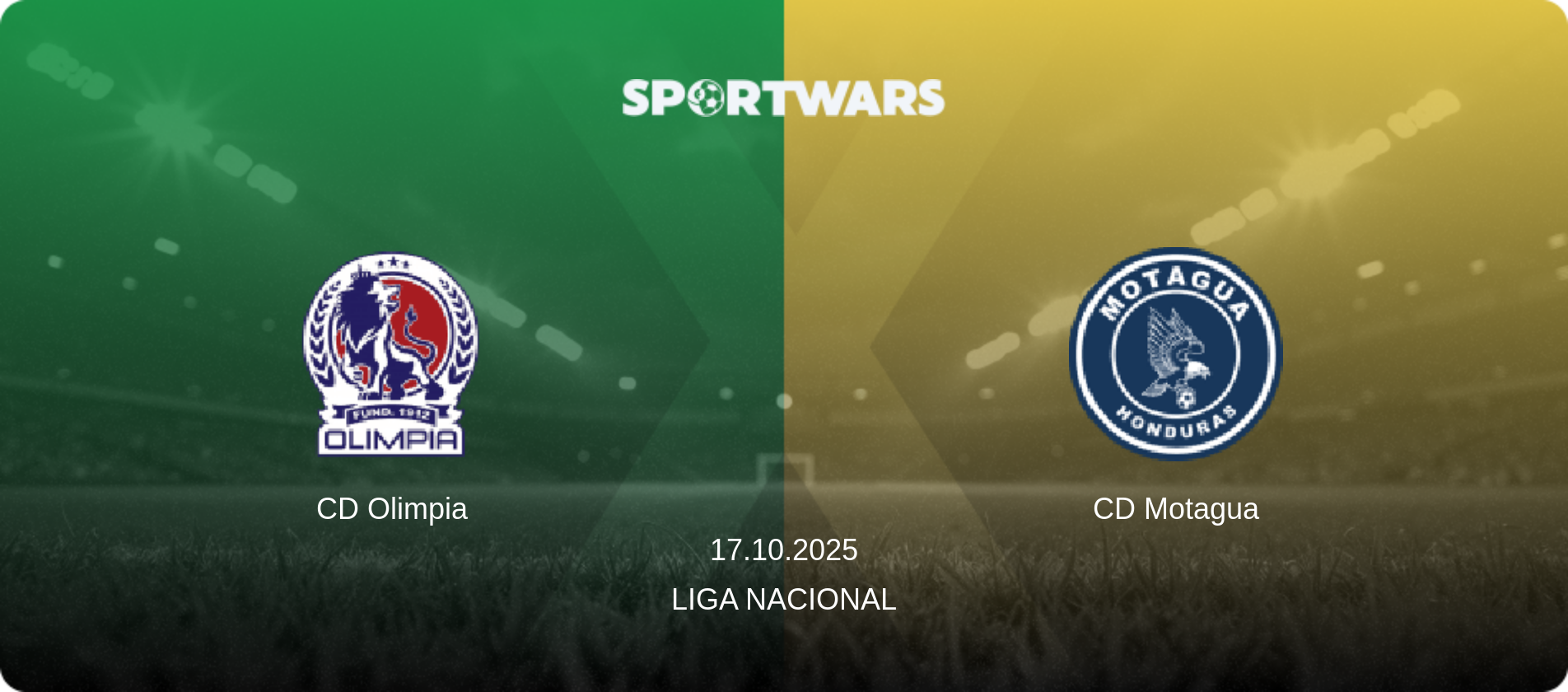 CD Olimpia — CD Motagua, 17.10.2025 — Liga Nacional (match preview)