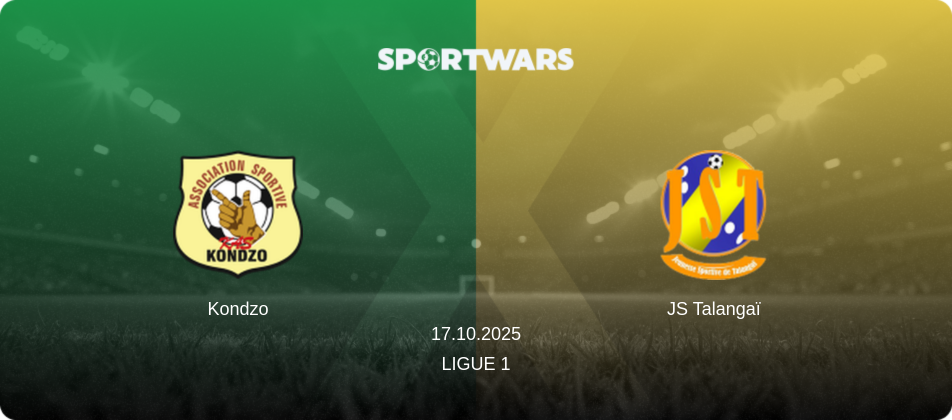 Kondzo — JS Talangaï, 17.10.2025 — Ligue 1 (match preview)