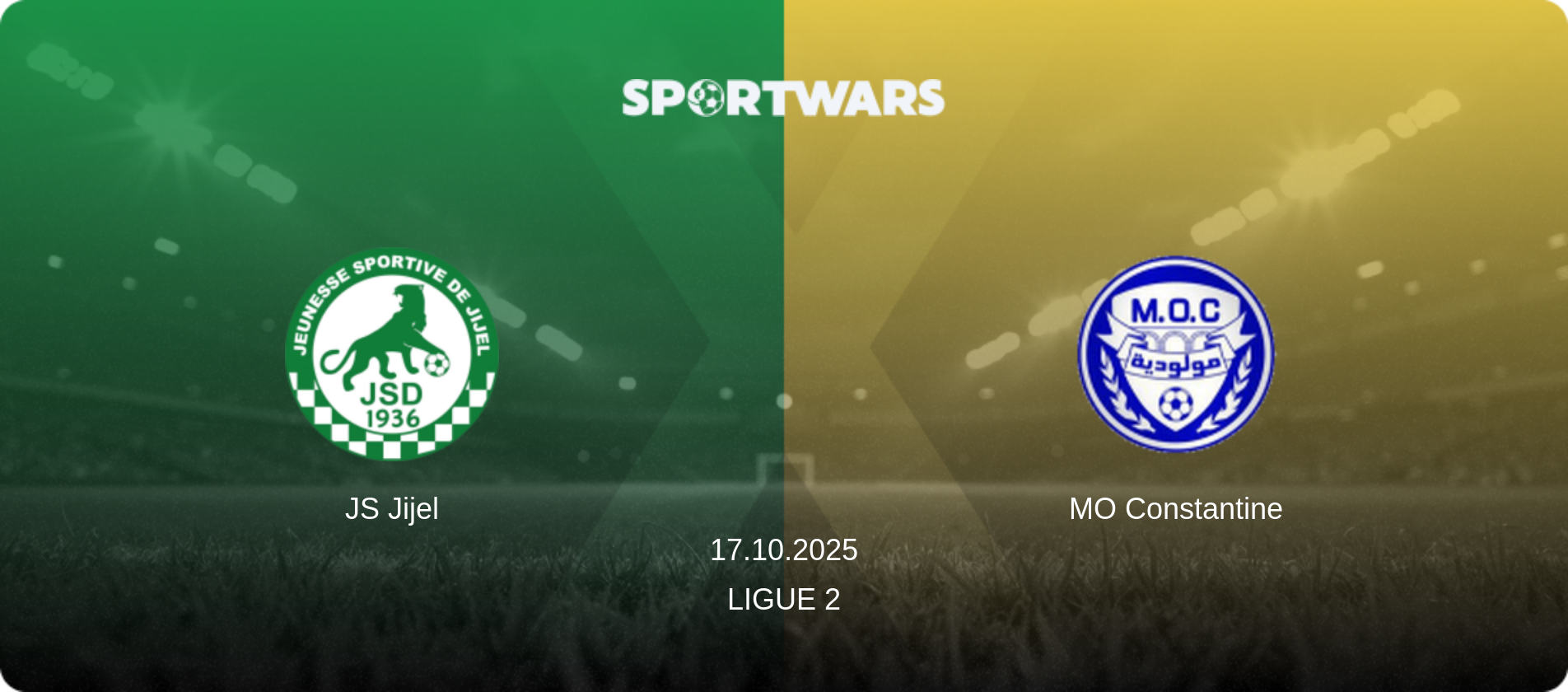 JS Jijel — MO Constantine, 17.10.2025 — Ligue 2 (match preview)