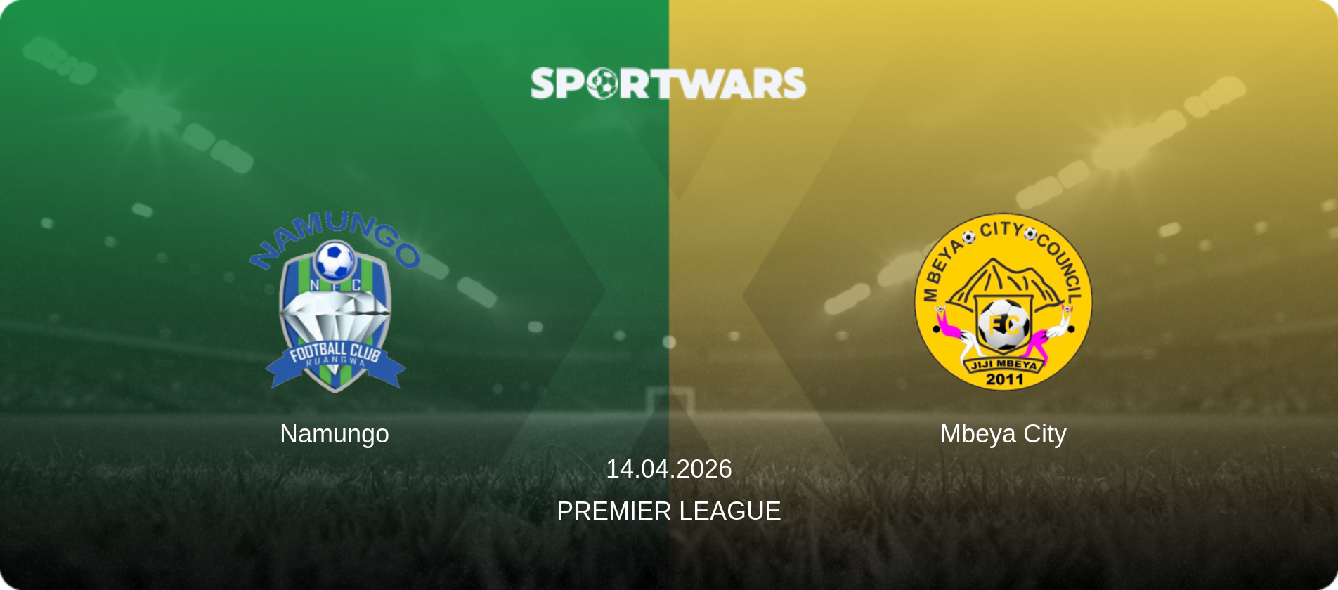 Namungo — Mbeya City, 14.04.2026 — Premier League (match preview)