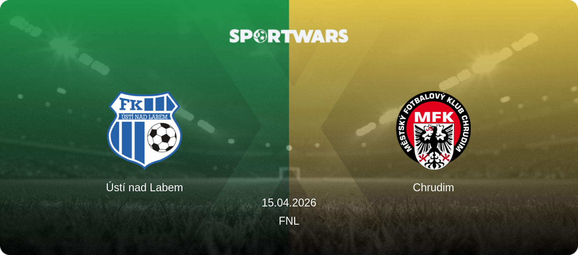 Ústí nad Labem — Chrudim, 15.04.2026 — FNL (match preview)