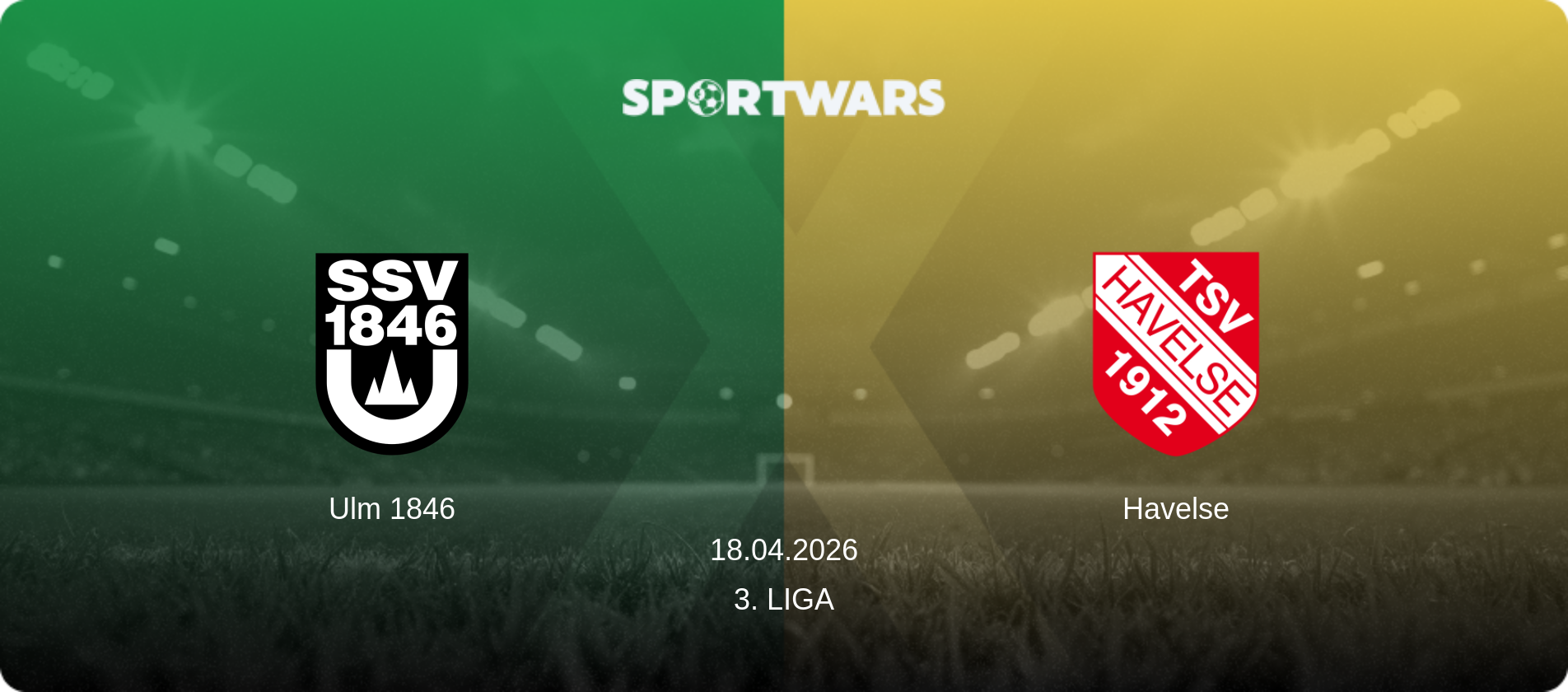 Ulm 1846 — Havelse, 18.04.2026 — 3. Liga (match preview)