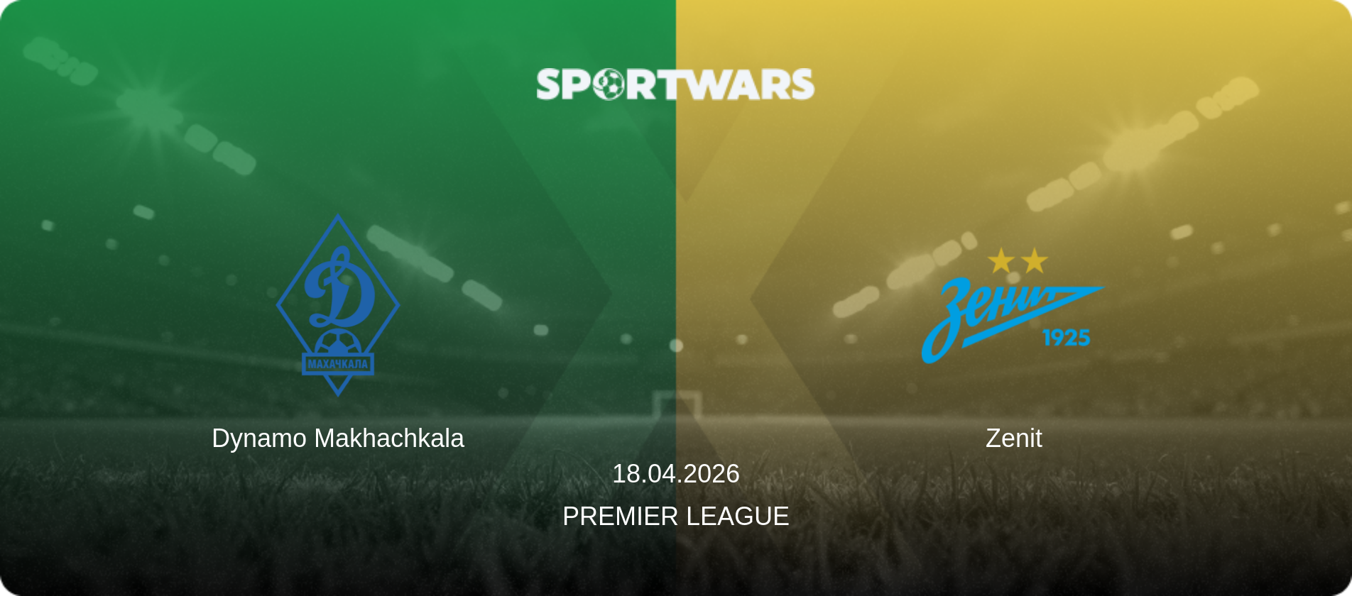 Dynamo Makhachkala — Zenit, 18.04.2026 — Premier League (match preview)