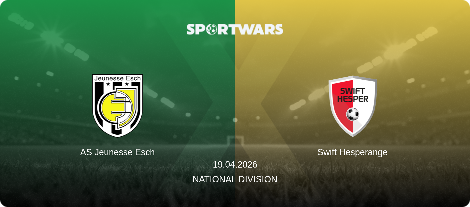AS Jeunesse Esch — Swift Hesperange, 19.04.2026 — National Division (match preview)