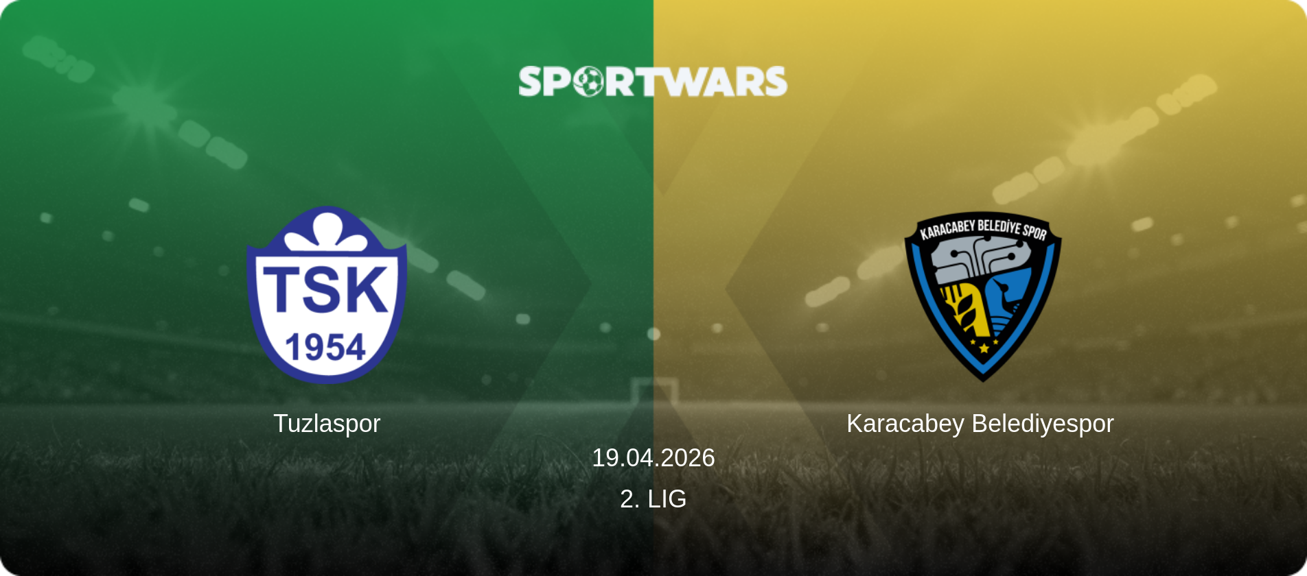 Tuzlaspor — Karacabey Belediyespor, 19.04.2026 — 2. Lig (match preview)