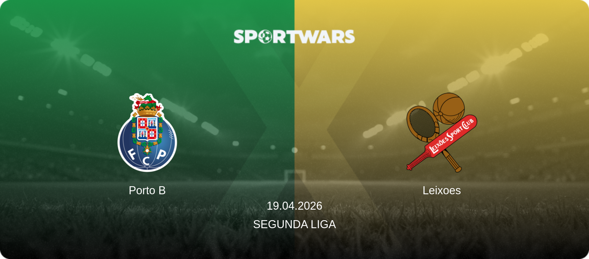 Porto B — Leixoes, 19.04.2026 — Segunda Liga (match preview)