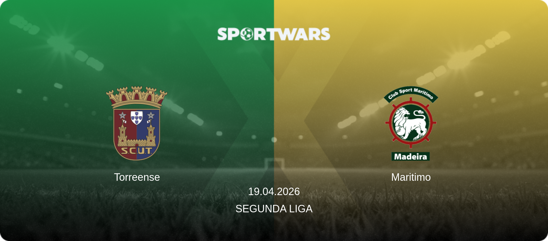 Torreense — Maritimo, 19.04.2026 — Segunda Liga (match preview)