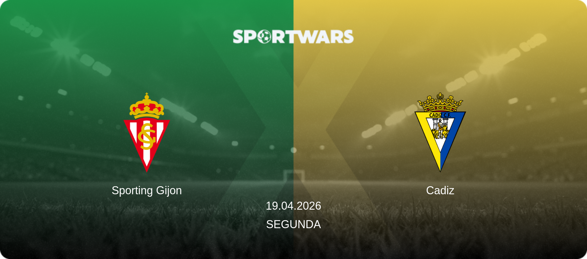Sporting Gijon — Cadiz, 19.04.2026 — Segunda (match preview)