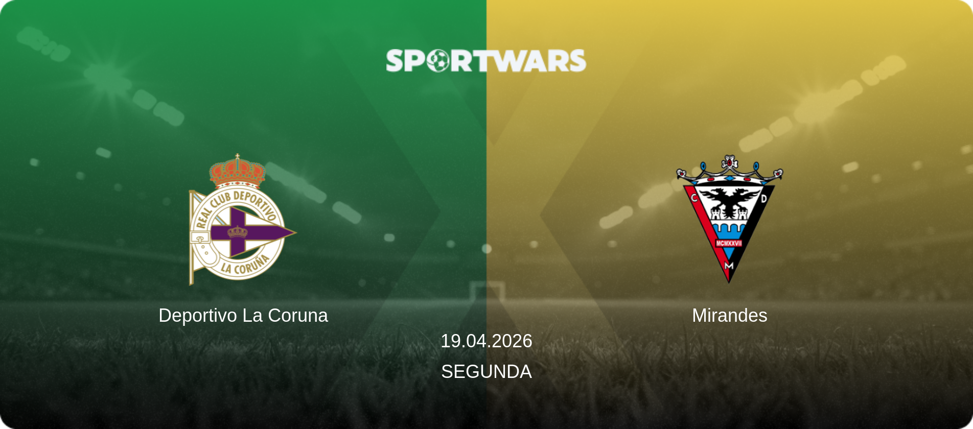Deportivo La Coruna — Mirandes, 19.04.2026 — Segunda (match preview)