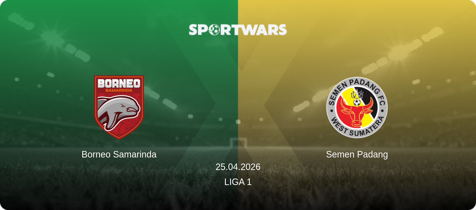 Borneo Samarinda — Semen Padang, 25.04.2026 — Liga 1 (match preview)