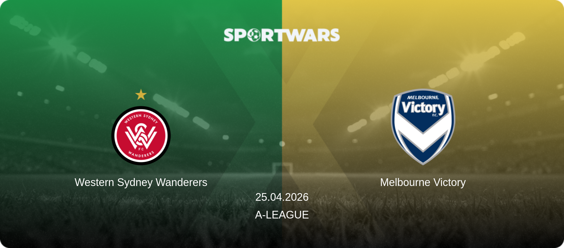 Western Sydney Wanderers — Melbourne Victory, 25.04.2026 — A-League (match preview)