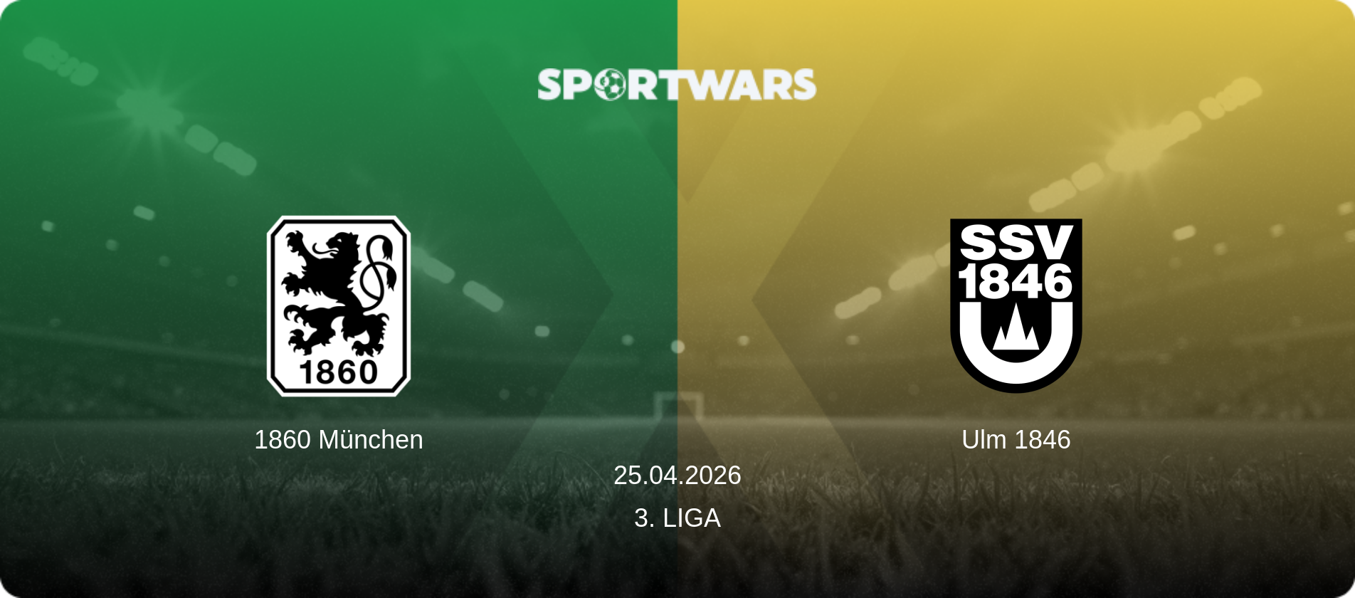 1860 München — Ulm 1846, 25.04.2026 — 3. Liga (match preview)