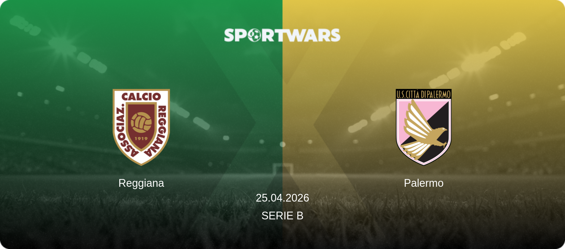 Reggiana — Palermo, 25.04.2026 — Serie B (match preview)