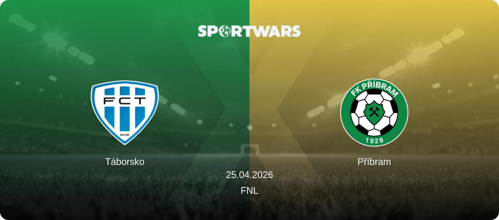 Táborsko — Příbram, 25.04.2026 — FNL (match preview)