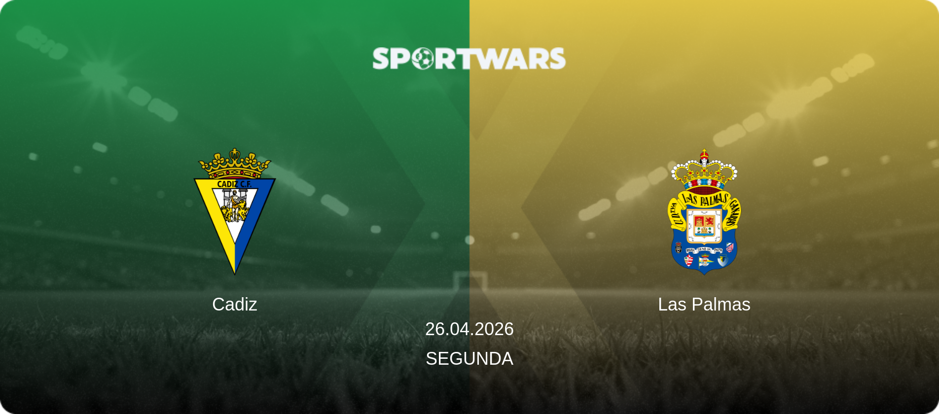 Cadiz — Las Palmas, 26.04.2026 — Segunda (match preview)