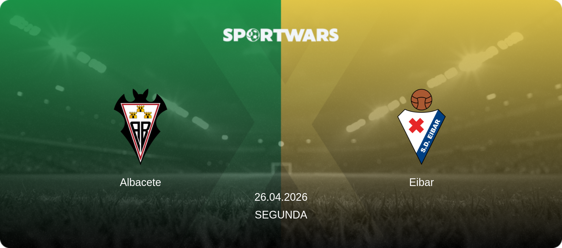 Albacete — Eibar, 26.04.2026 — Segunda (match preview)