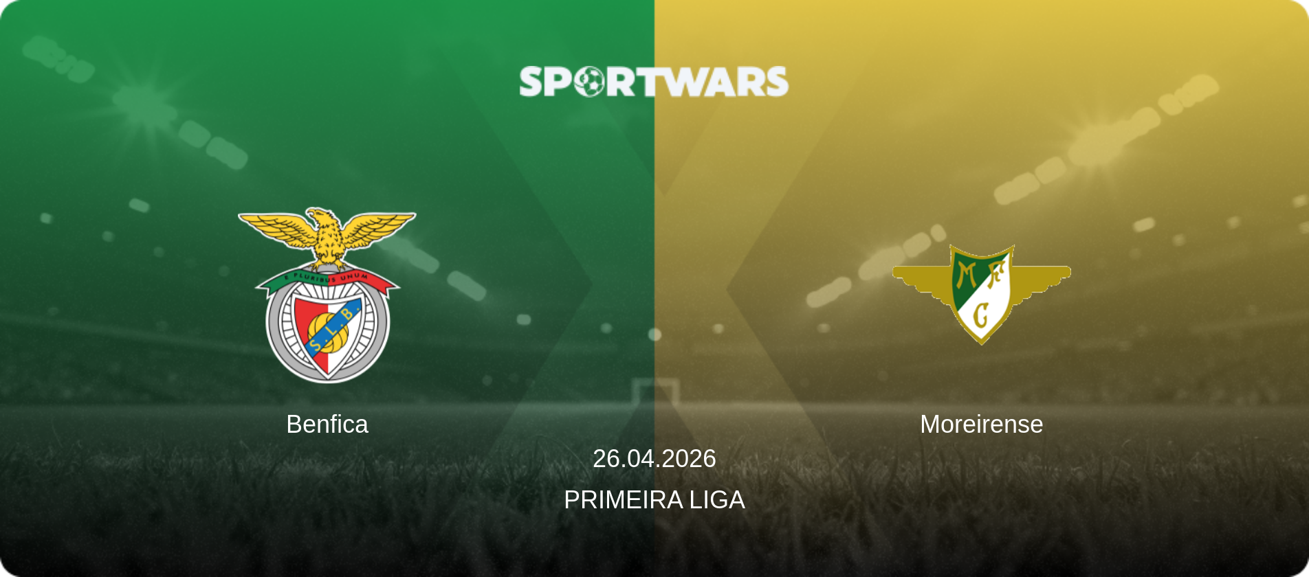 Benfica — Moreirense, 26.04.2026 — Primeira Liga (match preview)