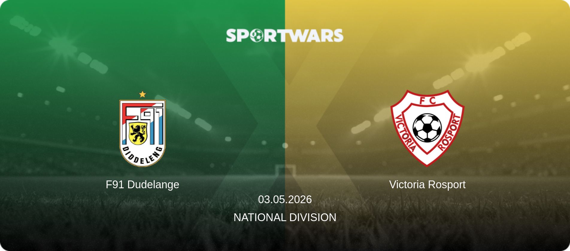 F91 Dudelange — Victoria Rosport, 03.05.2026 — National Division (match preview)