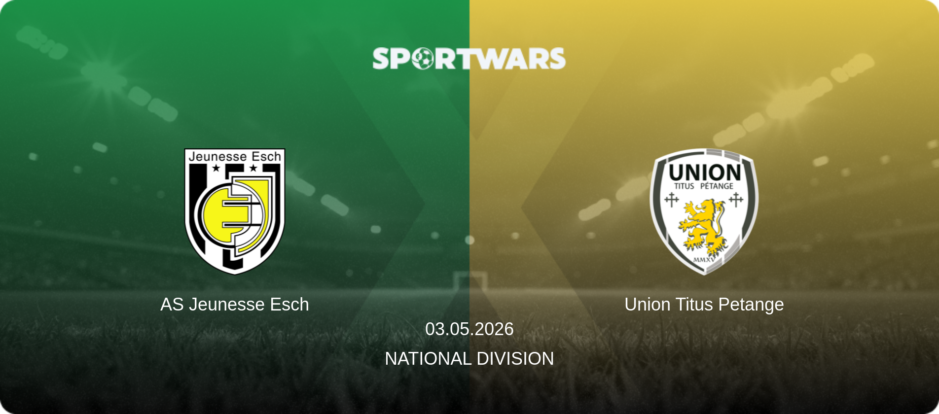 AS Jeunesse Esch — Union Titus Petange, 03.05.2026 — National Division (match preview)