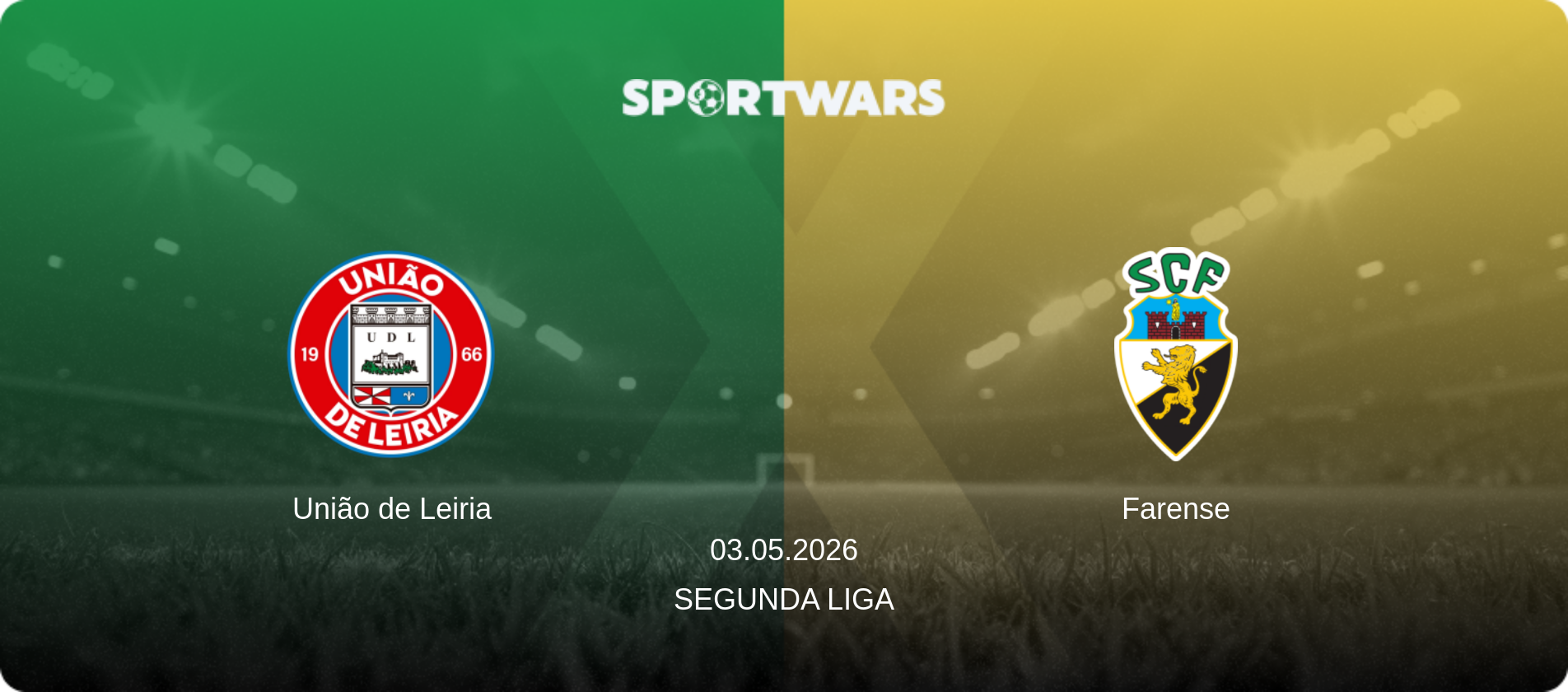 União de Leiria — Farense, 03.05.2026 — Segunda Liga (match preview)