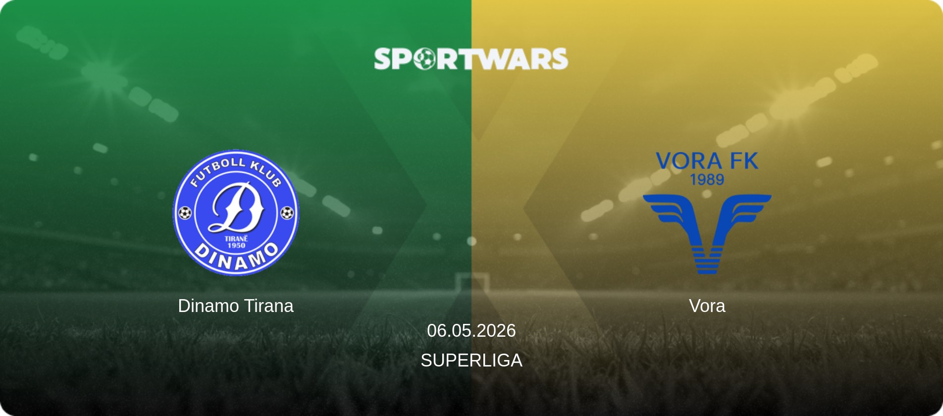 Dinamo Tirana — Vora, 06.05.2026 — Superliga (match preview)