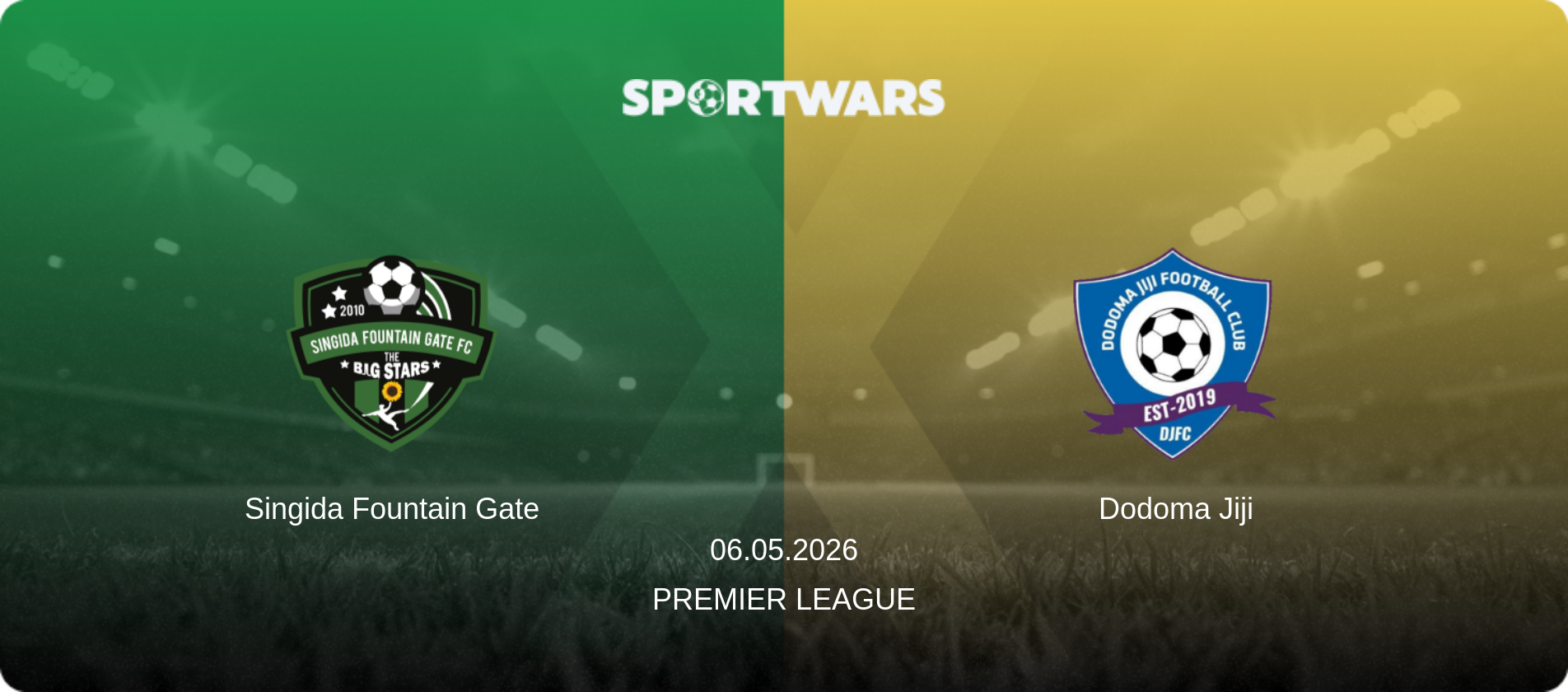 Singida Fountain Gate — Dodoma Jiji, 06.05.2026 — Premier League (match preview)