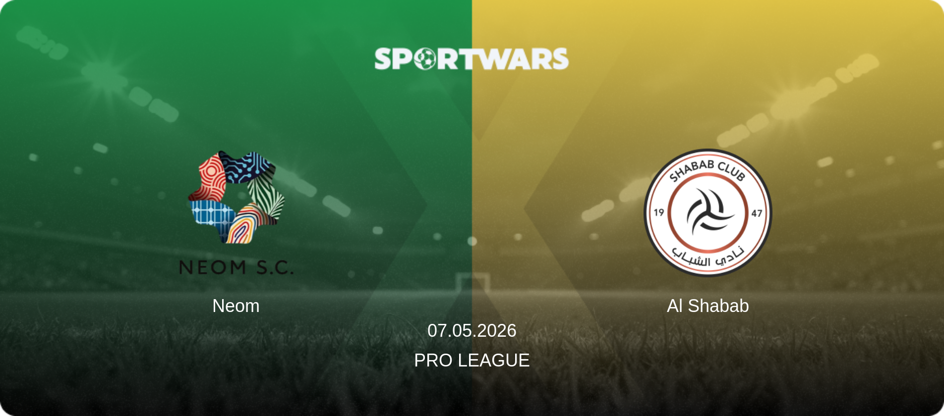 Neom — Al Shabab, 07.05.2026 — Pro League (match preview)