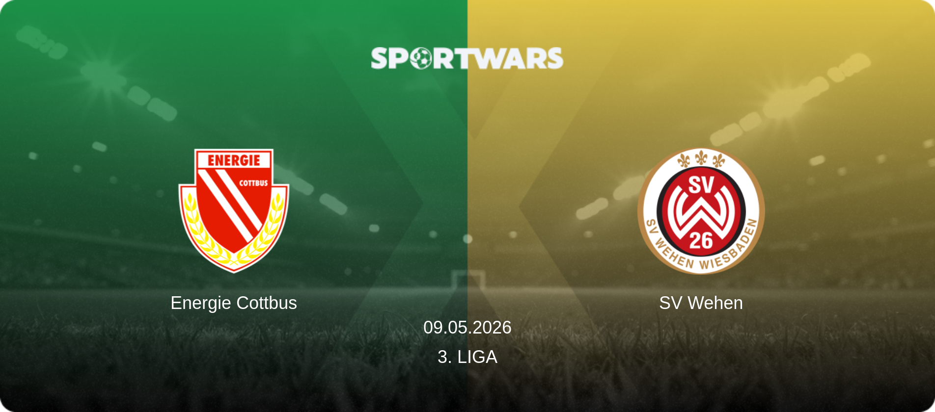 Energie Cottbus — SV Wehen, 09.05.2026 — 3. Liga (match preview)