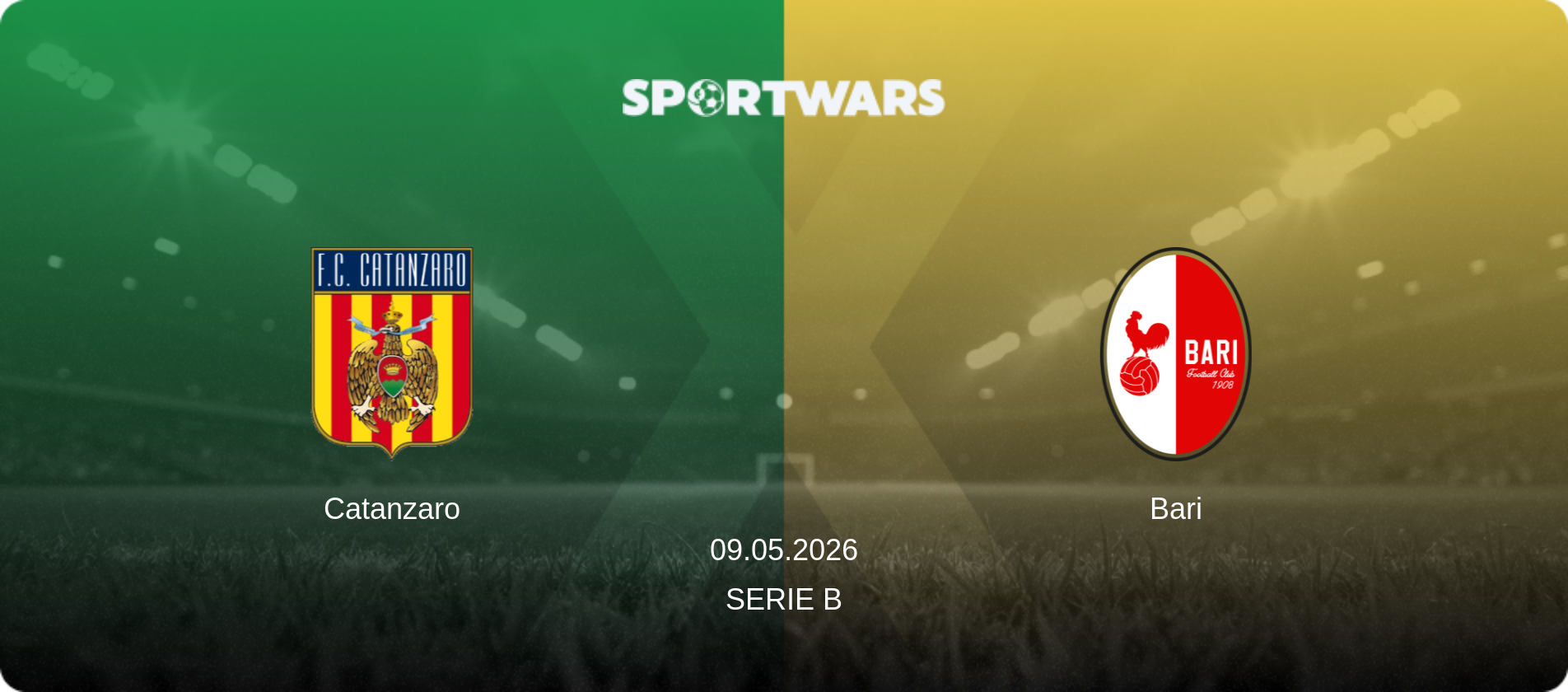 Catanzaro — Bari, 09.05.2026 — Serie B (match preview)