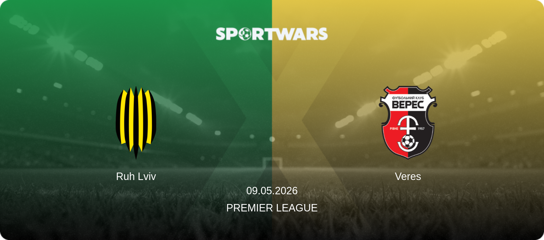 Ruh Lviv — Veres, 09.05.2026 — Premier League (match preview)