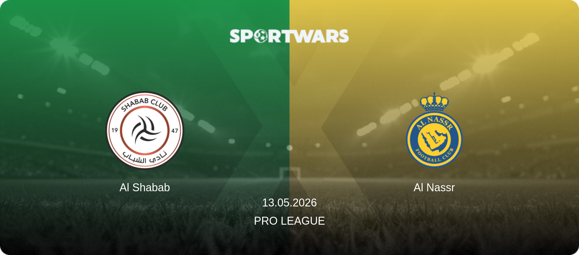 Al Shabab — Al Nassr, 13.05.2026 — Pro League (match preview)