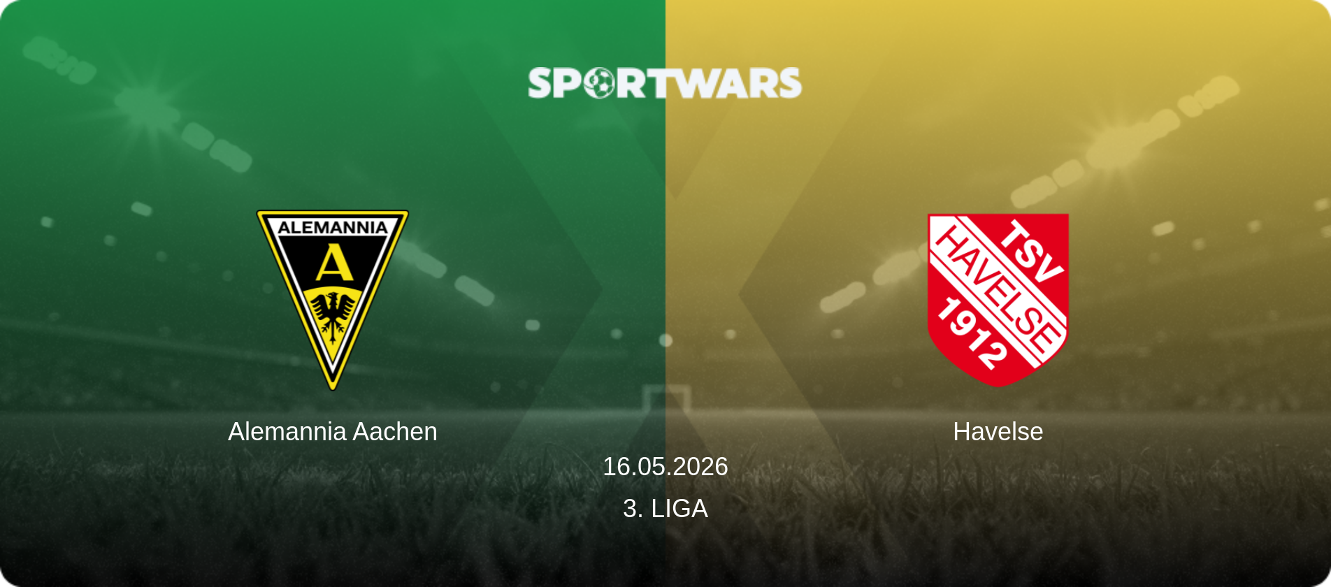 Alemannia Aachen — Havelse, 16.05.2026 — 3. Liga (match preview)