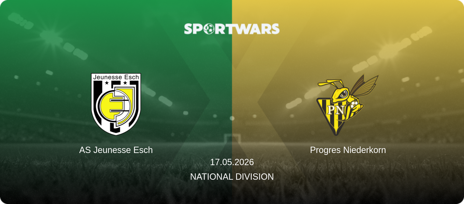 AS Jeunesse Esch — Progres Niederkorn, 17.05.2026 — National Division (match preview)