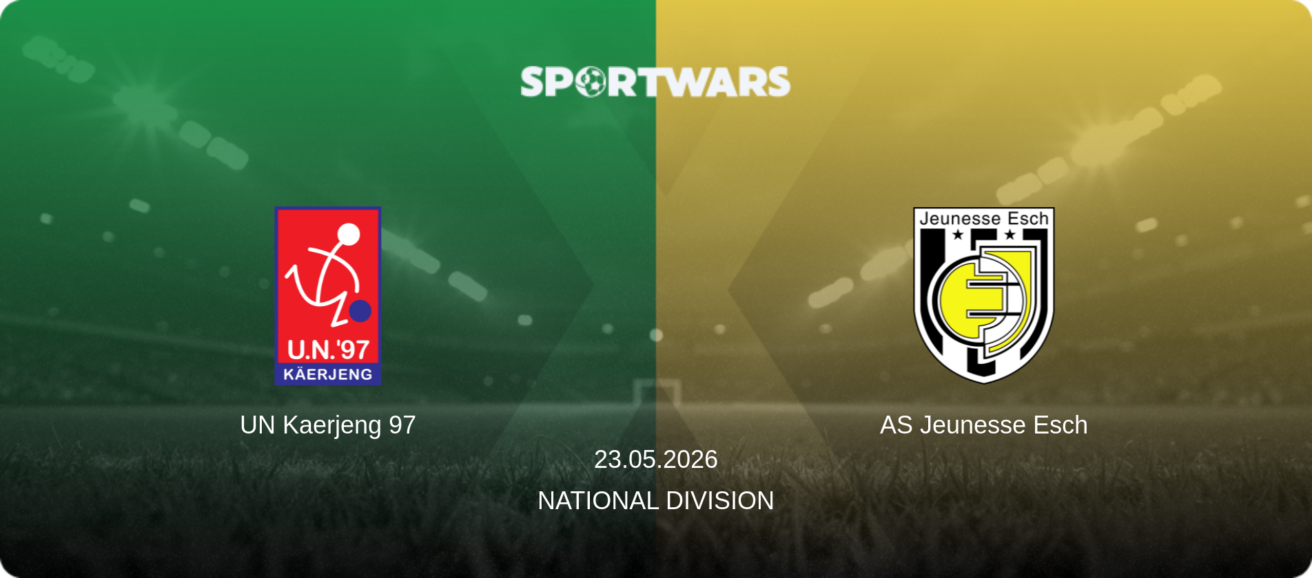 UN Kaerjeng 97 — AS Jeunesse Esch, 23.05.2026 — National Division (match preview)