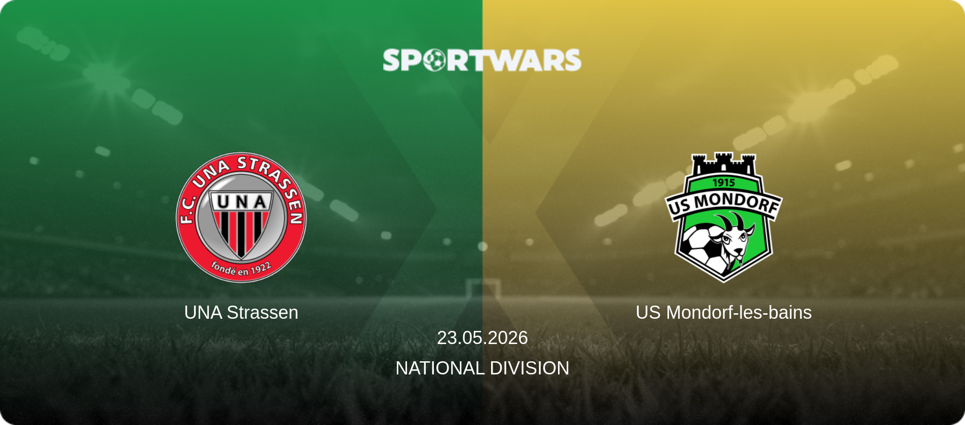 UNA Strassen — US Mondorf-les-bains, 23.05.2026 — National Division (match preview)