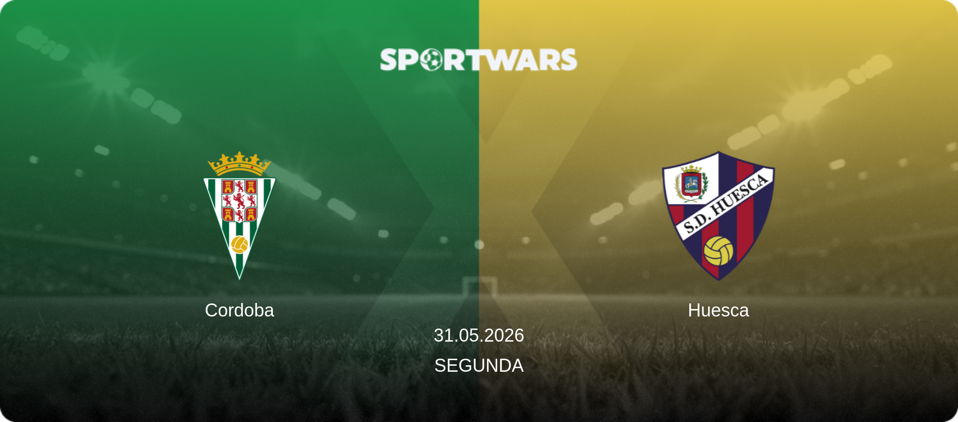 Cordoba — Huesca, 31.05.2026 — Segunda (match preview)
