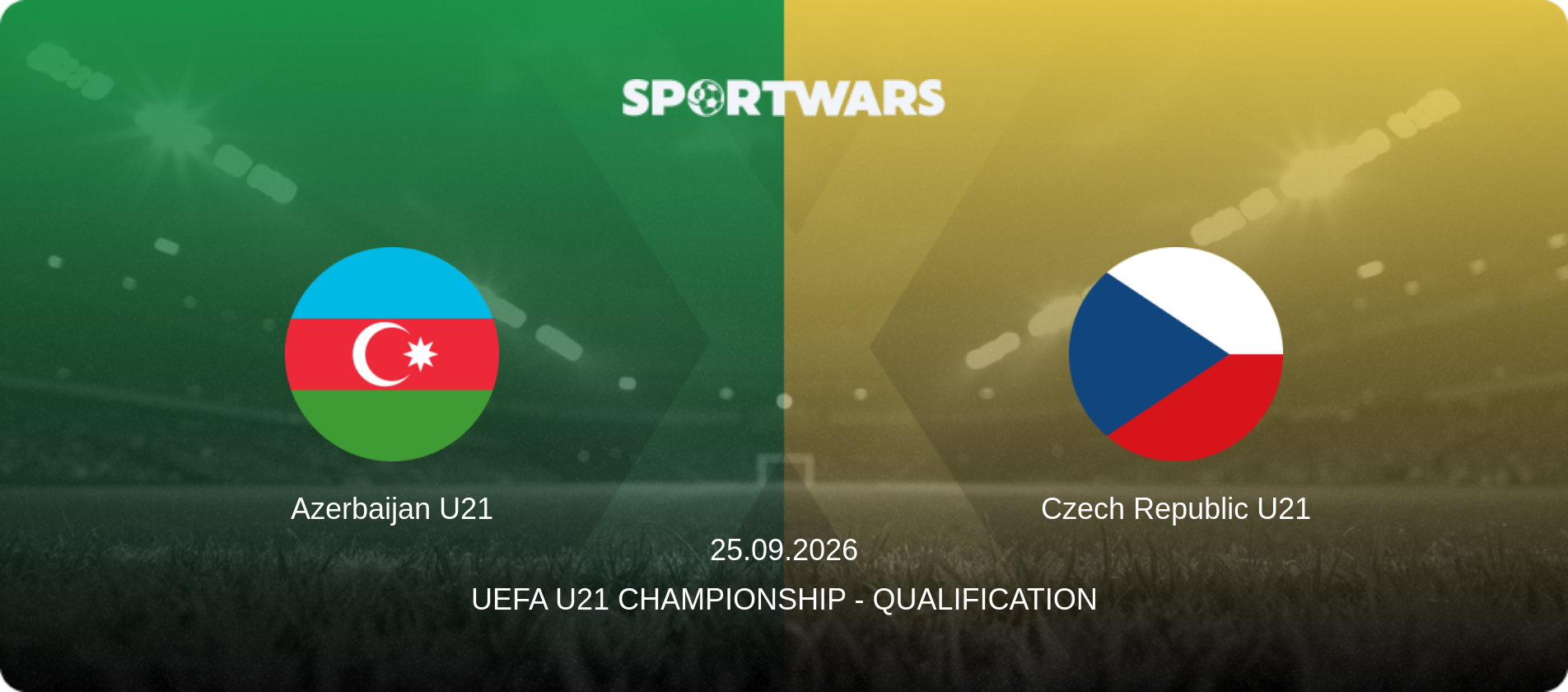 Azerbaijan U21 — Czech Republic U21, 25.09.2026 — UEFA U21 Championship - Qualification (match preview)