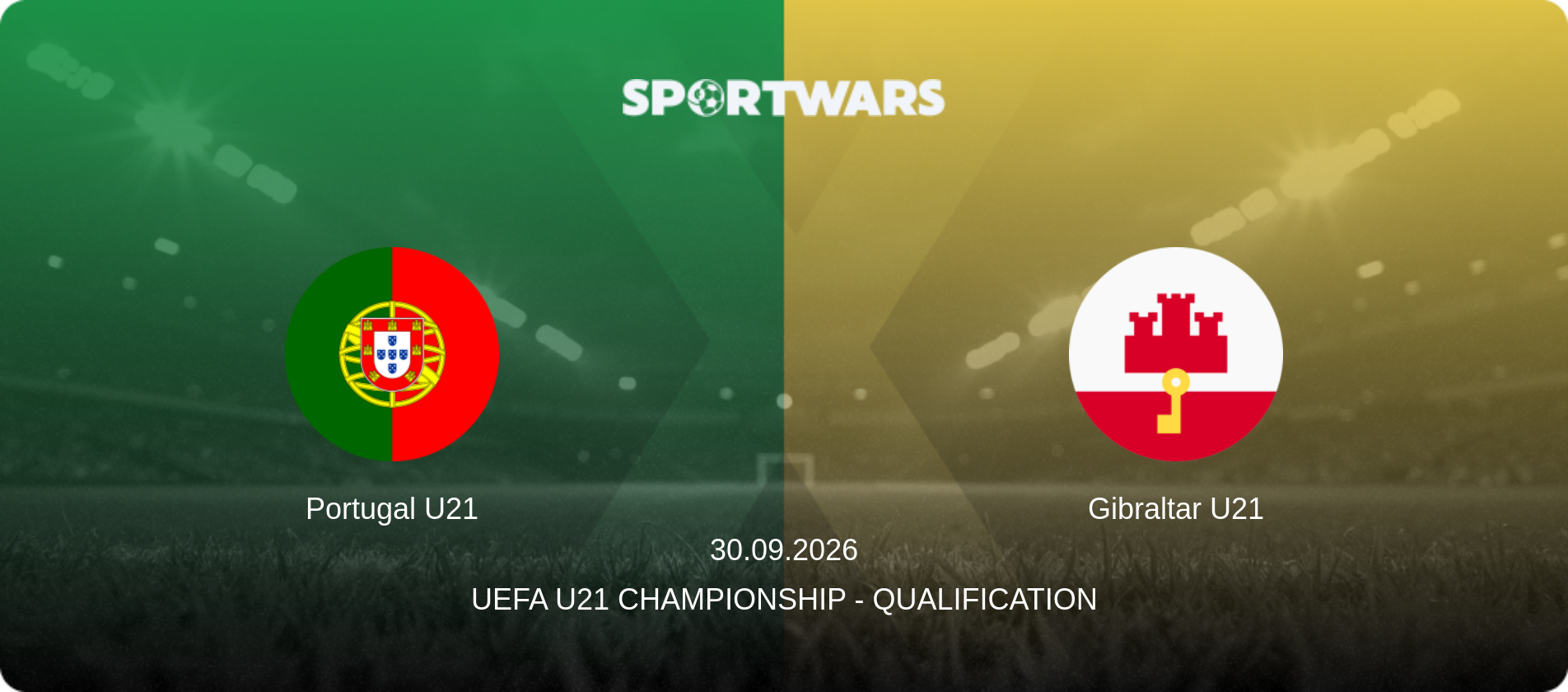 Portugal U21 — Gibraltar U21, 30.09.2026 — UEFA U21 Championship - Qualification (match preview)