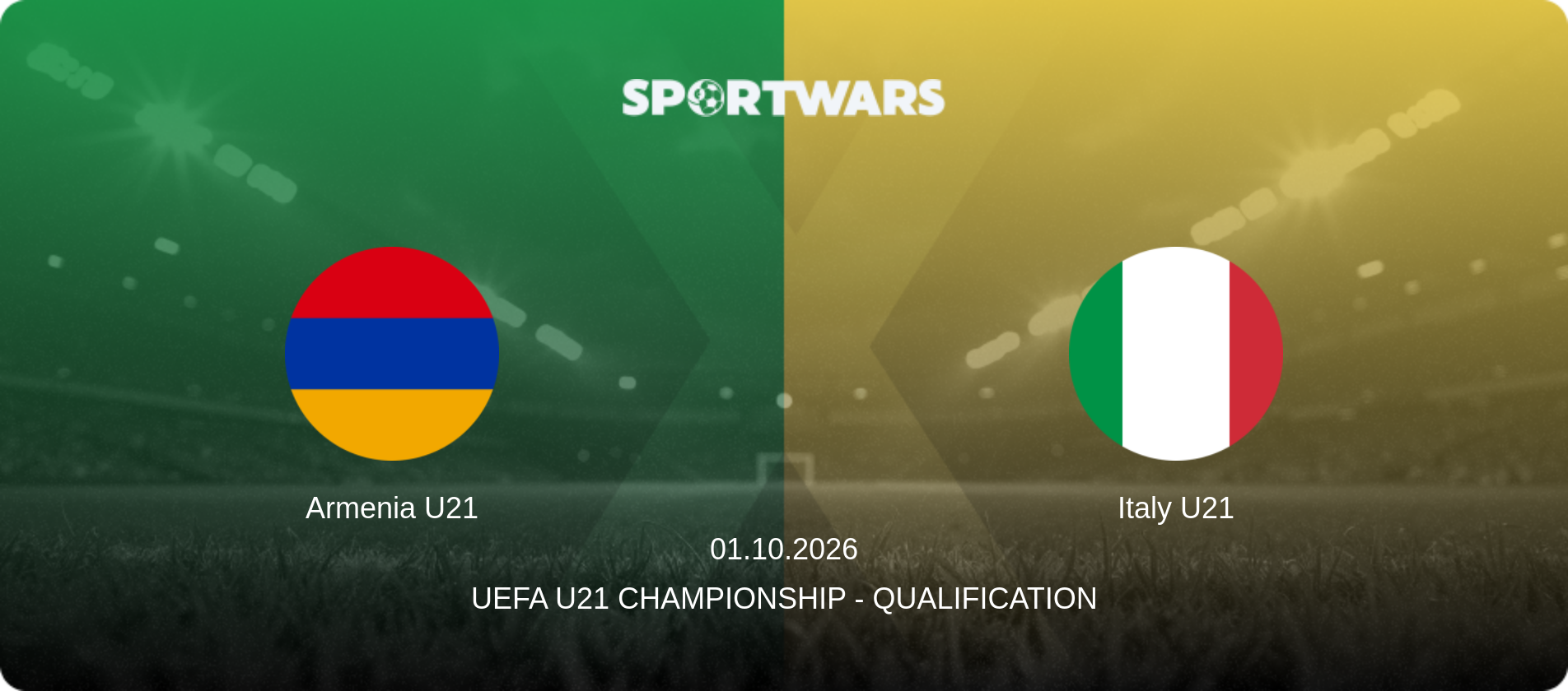 Armenia U21 — Italy U21, 01.10.2026 — UEFA U21 Championship - Qualification (match preview)