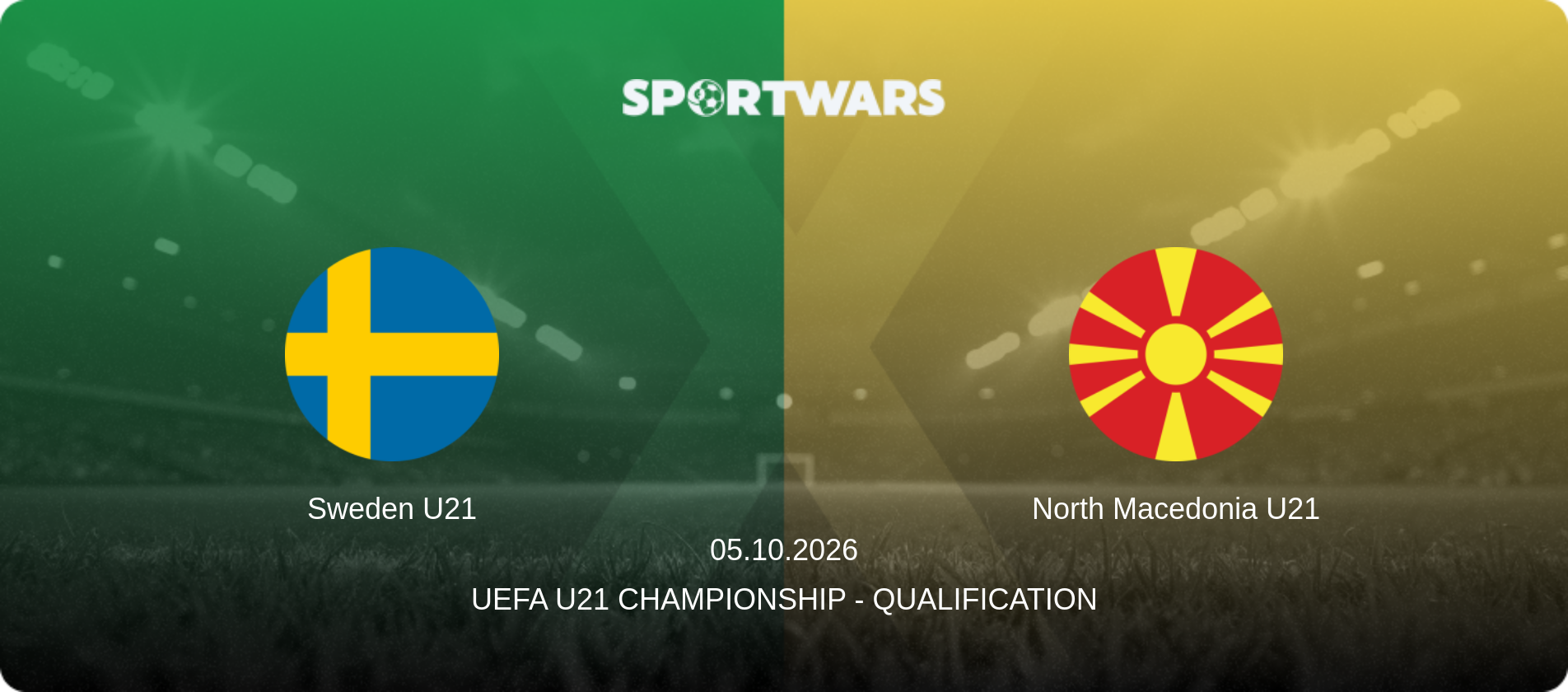 Sweden U21 — North Macedonia U21, 05.10.2026 — UEFA U21 Championship - Qualification (match preview)