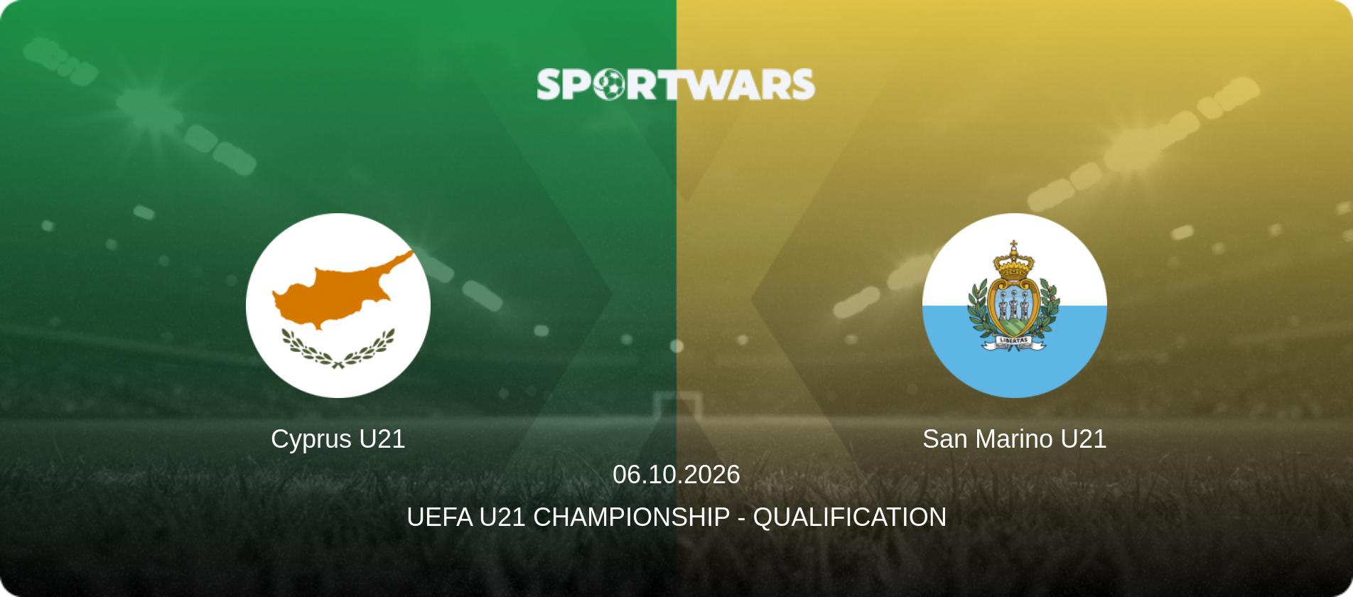 Cyprus U21 — San Marino U21, 06.10.2026 — UEFA U21 Championship - Qualification (match preview)