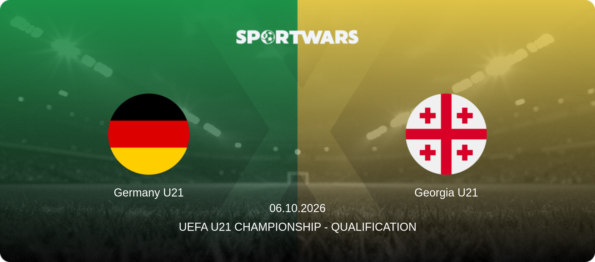 Germany U21 — Georgia U21, 06.10.2026 — UEFA U21 Championship - Qualification (match preview)