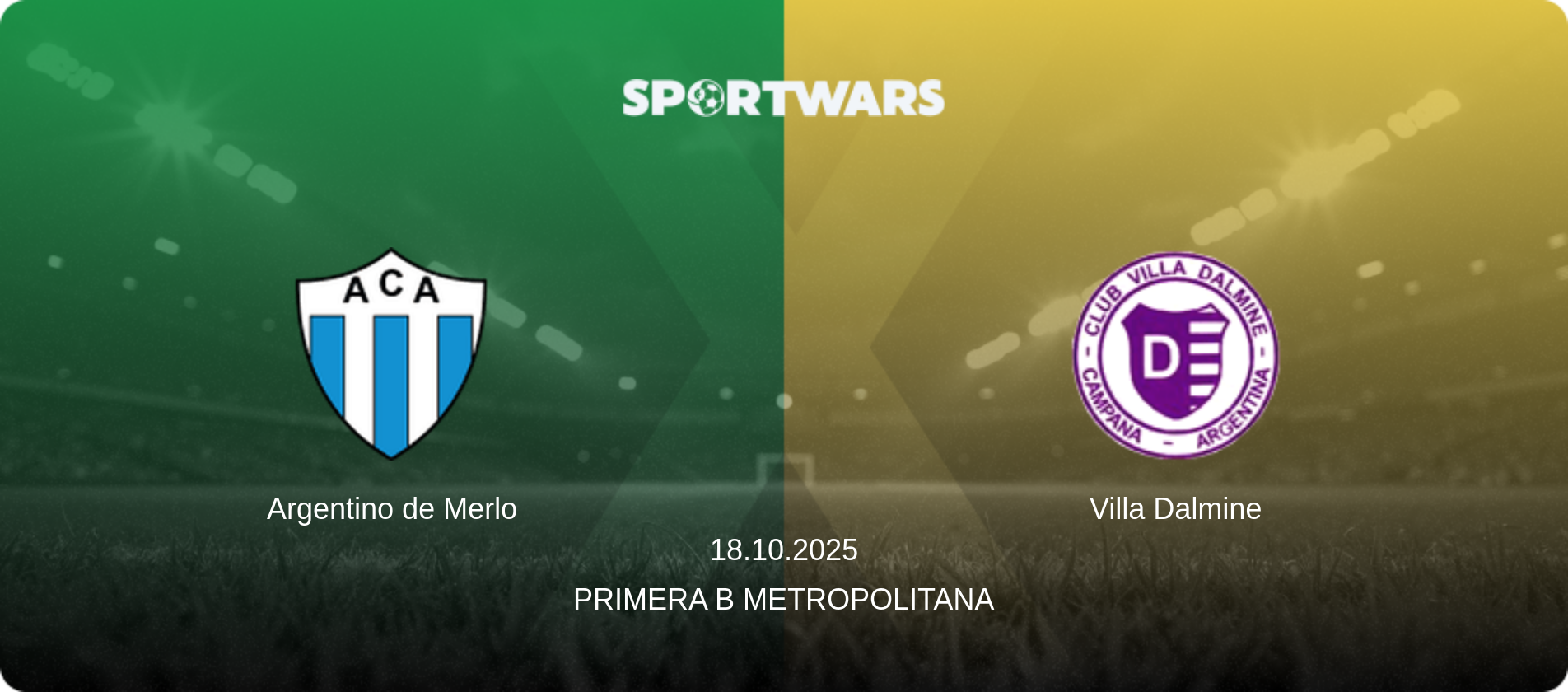 Argentino de Merlo — Villa Dalmine, 18.10.2025 — Primera B Metropolitana (match preview)