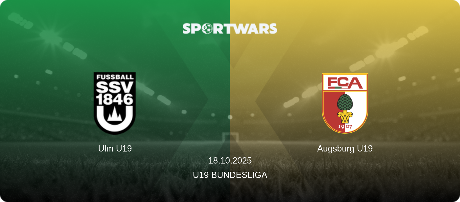 Ulm U19 — Augsburg U19, 18.10.2025 — U19 Bundesliga (match preview)